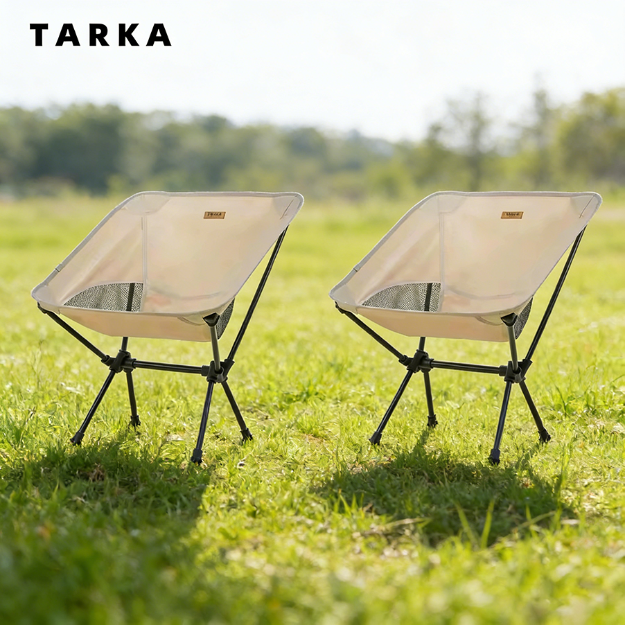 Outdoor Furniture Set Sale - TARKA 2Pcs Folding Chairs for Camping