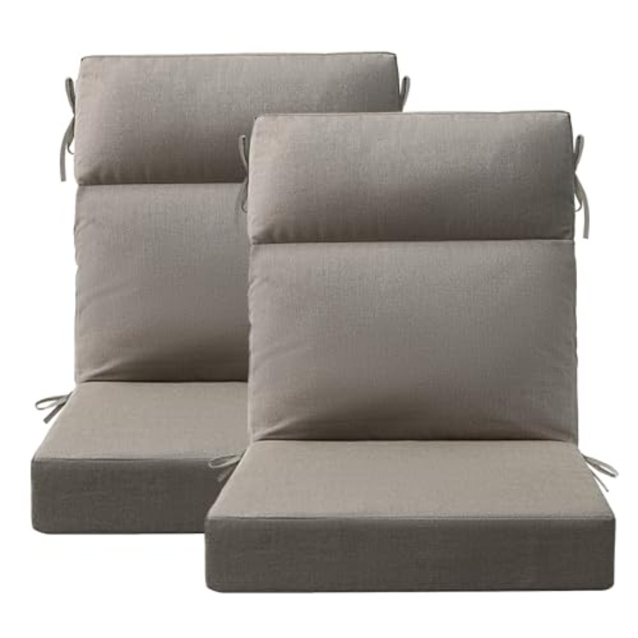 Outdoor Furniture Sunbrella - Sunbrella Outdoor High Back Chair Cushion