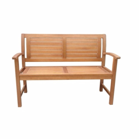 Outdoor Furniture Vietnam - Bench 2 Seater Solid Teak Outdoor
