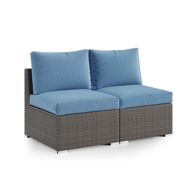 Outdoor Furniture Loveseat - 59.8
