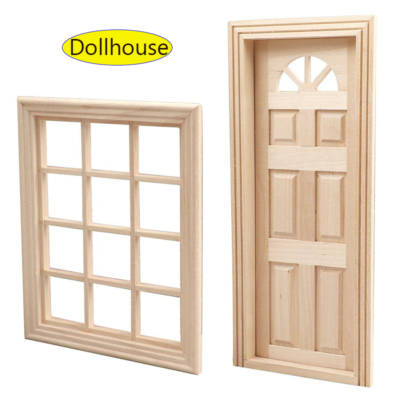 Outdoor Furniture Sales - 1 Set Furniture Accessories 1/12 Wooden