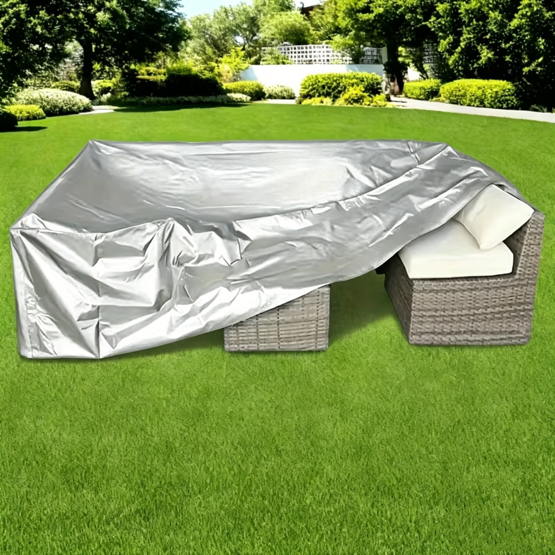 Outdoor Furniture Fabric - Silver Oxford Fabric Protective Cover-for Outdoor