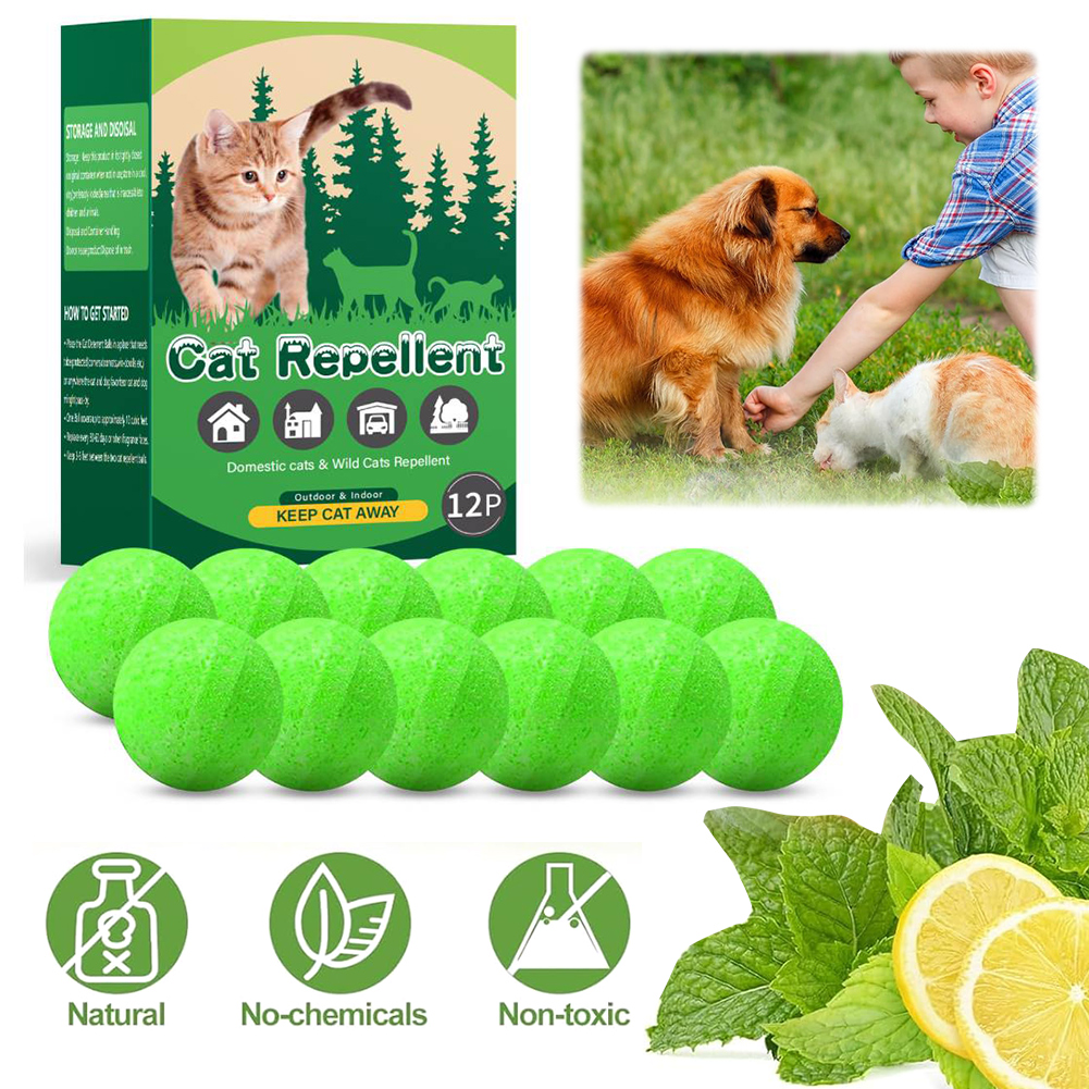 12X Cat Repellent Balls Aroma  - Outdoor Furniture Sales ulasan dan harga