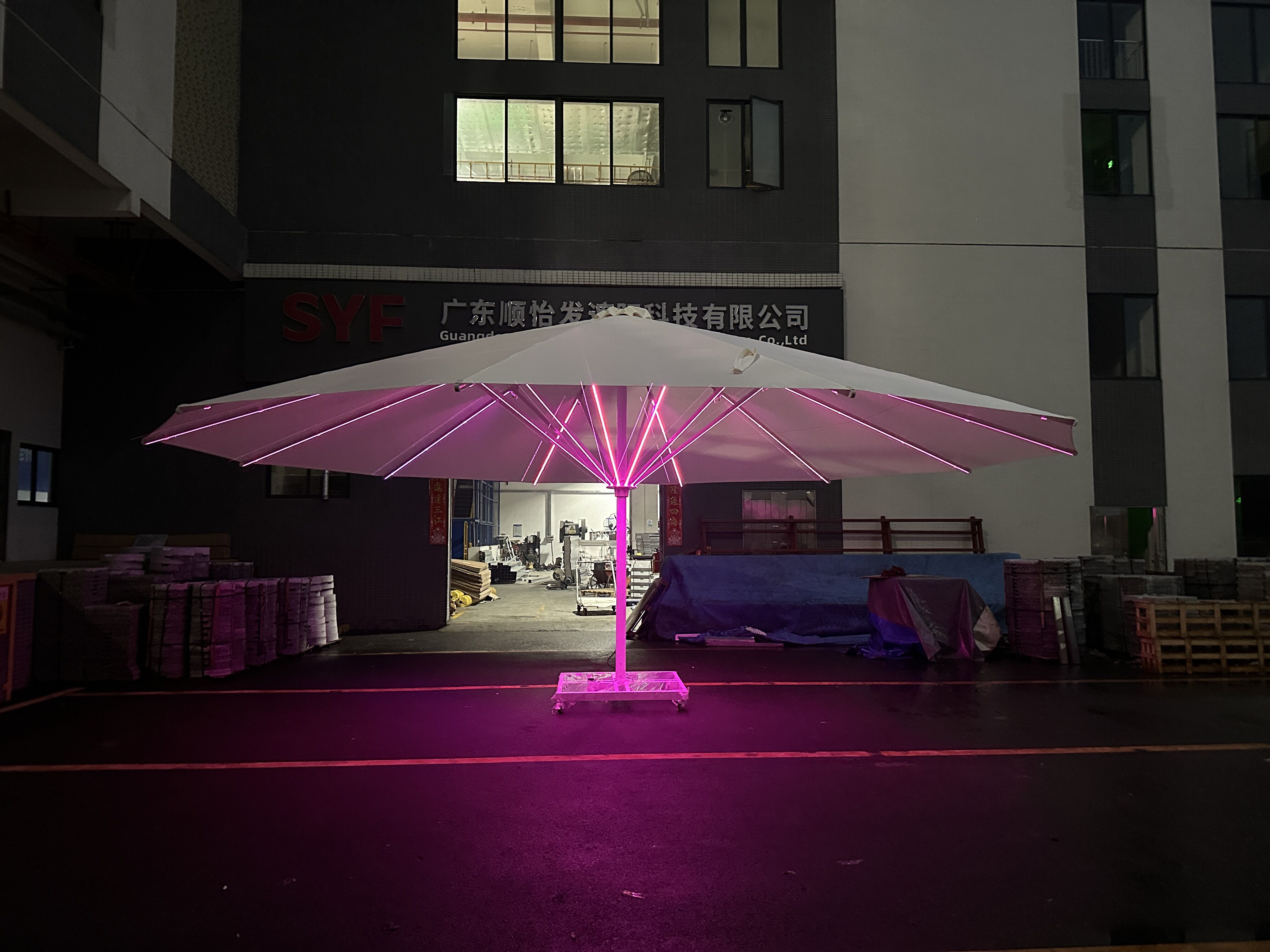 7M Outdoor Furniture LED Umbre - Outdoor Furniture Supplier ulasan dan harga