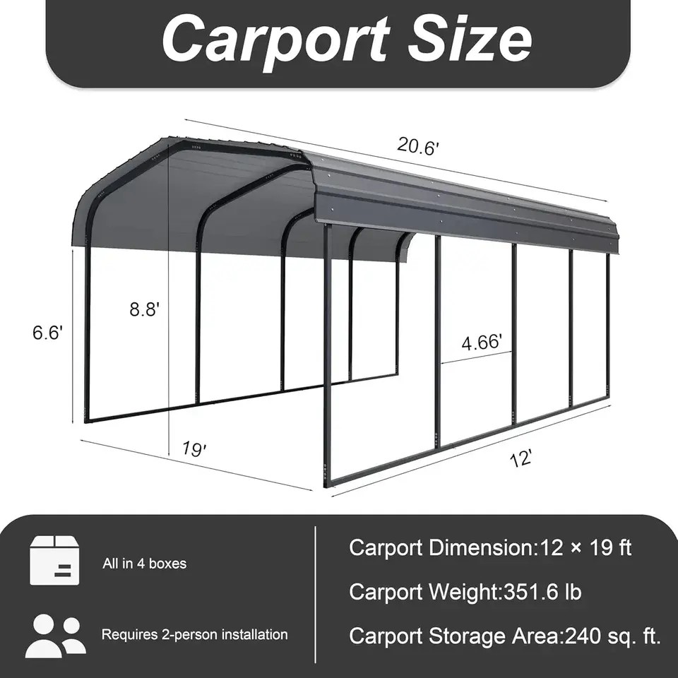 2026 Hot Sale 11x19ft Galvaniz - Outdoor Furniture Set Sale ulasan dan harga