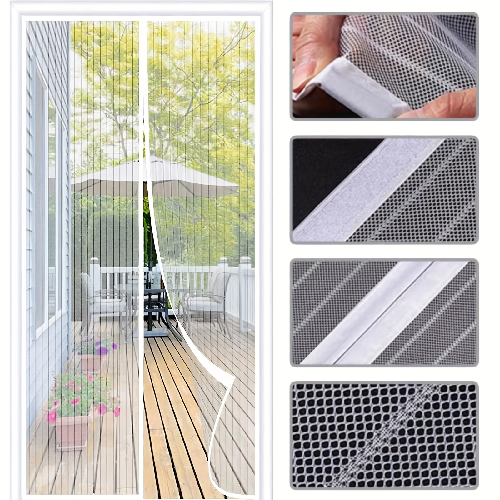 Auto-Close Magnetic Mosquito D - Outdoor Furniture Hay ulasan dan harga
