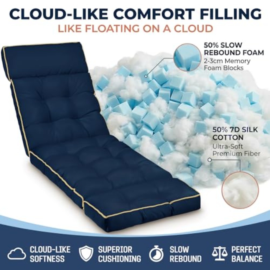 Chaise Lounge Cushion Outdoor  - Outdoor Furniture Cushions 22 X 22 ulasan dan harga