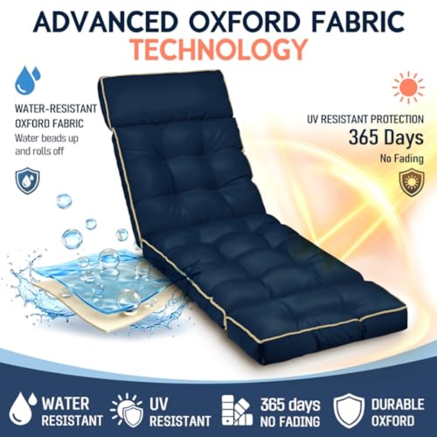 Chaise Lounge Cushion Outdoor  - Outdoor Furniture Cushions 22 X 22 ulasan dan harga