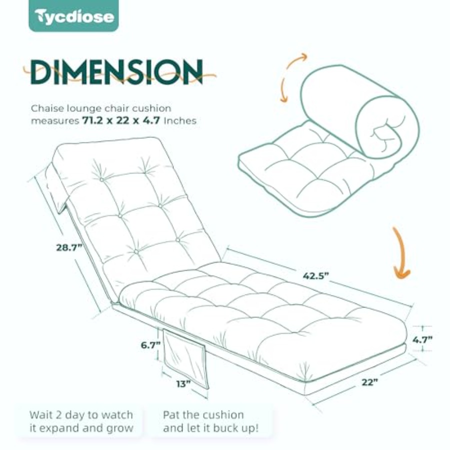 Outdoor Chaise Lounge Chair Cu - Outdoor Furniture Cushions 22 X 22 ulasan dan harga