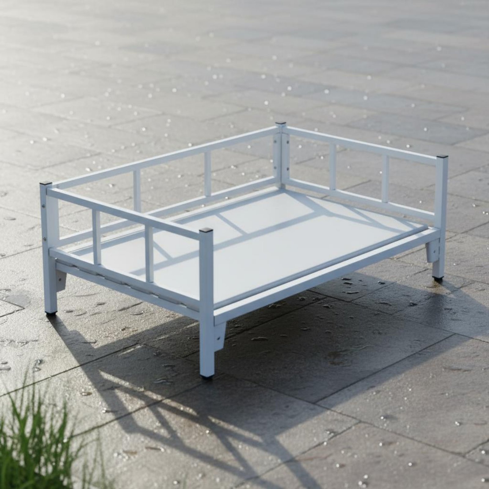 Elevated Dog Bed Year-Round Ra - Outdoor Furniture Year Round ulasan dan harga