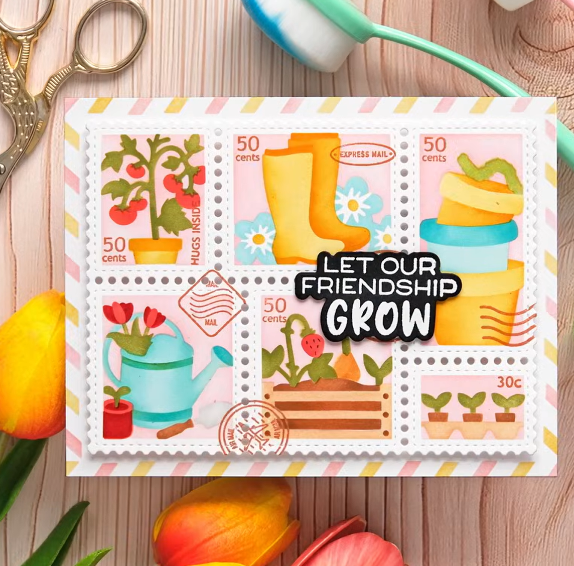 Seed Packet Postage Collage Ga - Outdoor Furniture Sunbrella ulasan dan harga
