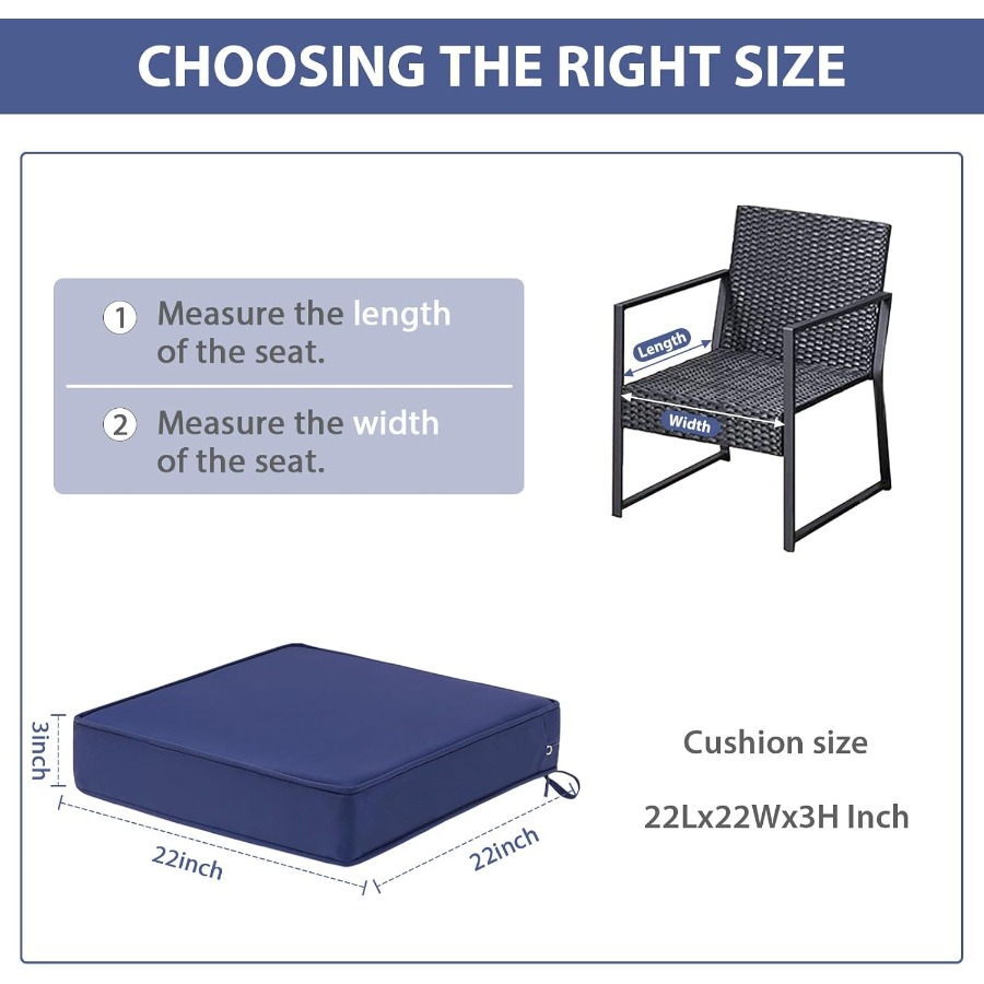 Outdoor Chair Cushions Set of  - Outdoor Furniture Cushions 22 X 22 ulasan dan harga