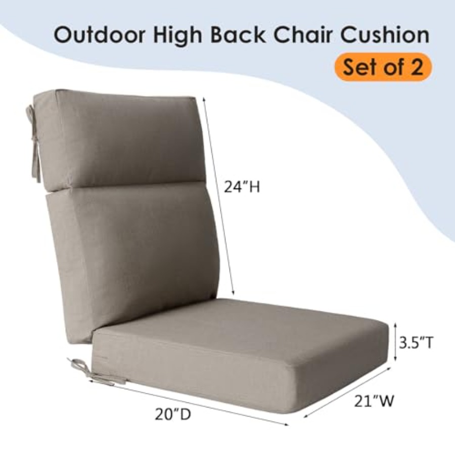 Sunbrella Outdoor High Back Ch - Outdoor Furniture Sunbrella ulasan dan harga