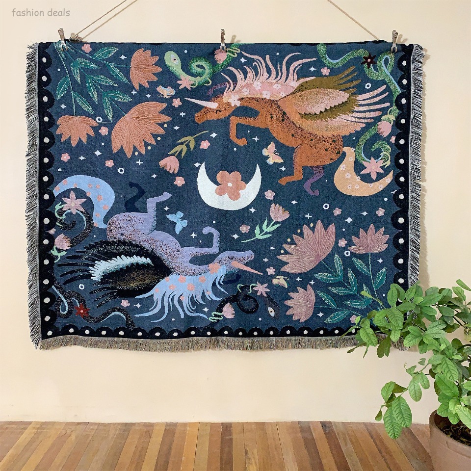 Magical Unicorn Throw Blanket  - Outdoor Furniture Deals ulasan dan harga