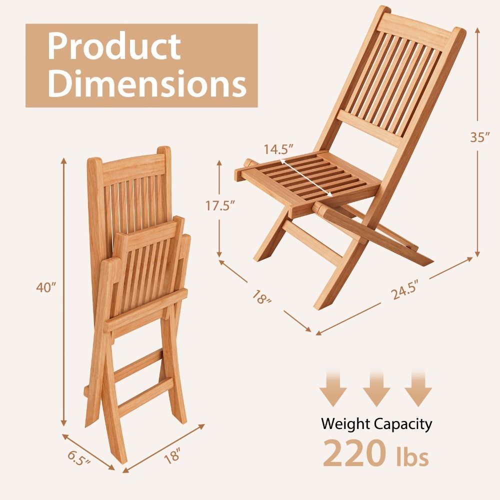 3PCS Outdoor Indonesia Teak Wo - Outdoor Furniture Indonesia ulasan dan harga