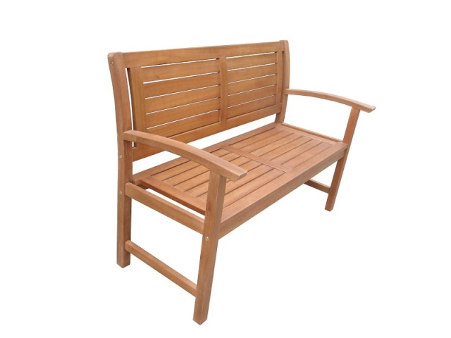 Bench 2 Seater Solid Teak Outd - Outdoor Furniture Vietnam ulasan dan harga