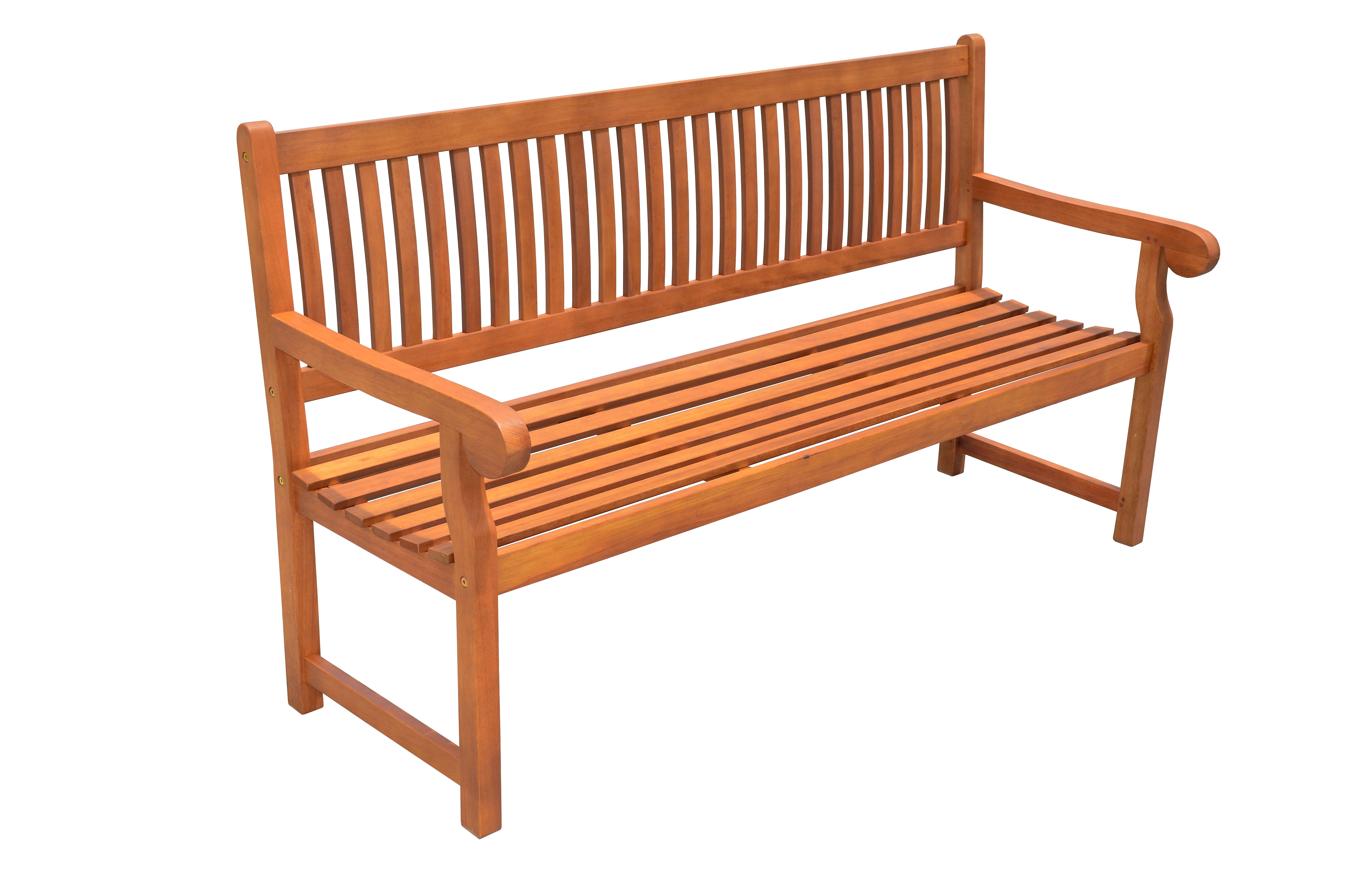 Bench 2 Seater Solid Teak Outd - Outdoor Furniture Vietnam ulasan dan harga