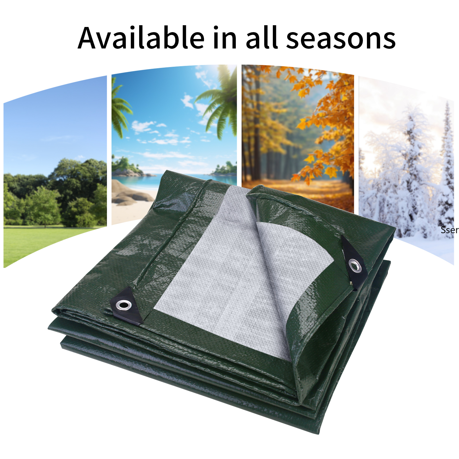 PE Tarp Waterproof Large Sheet - Outdoor Furniture Sunbrella ulasan dan harga