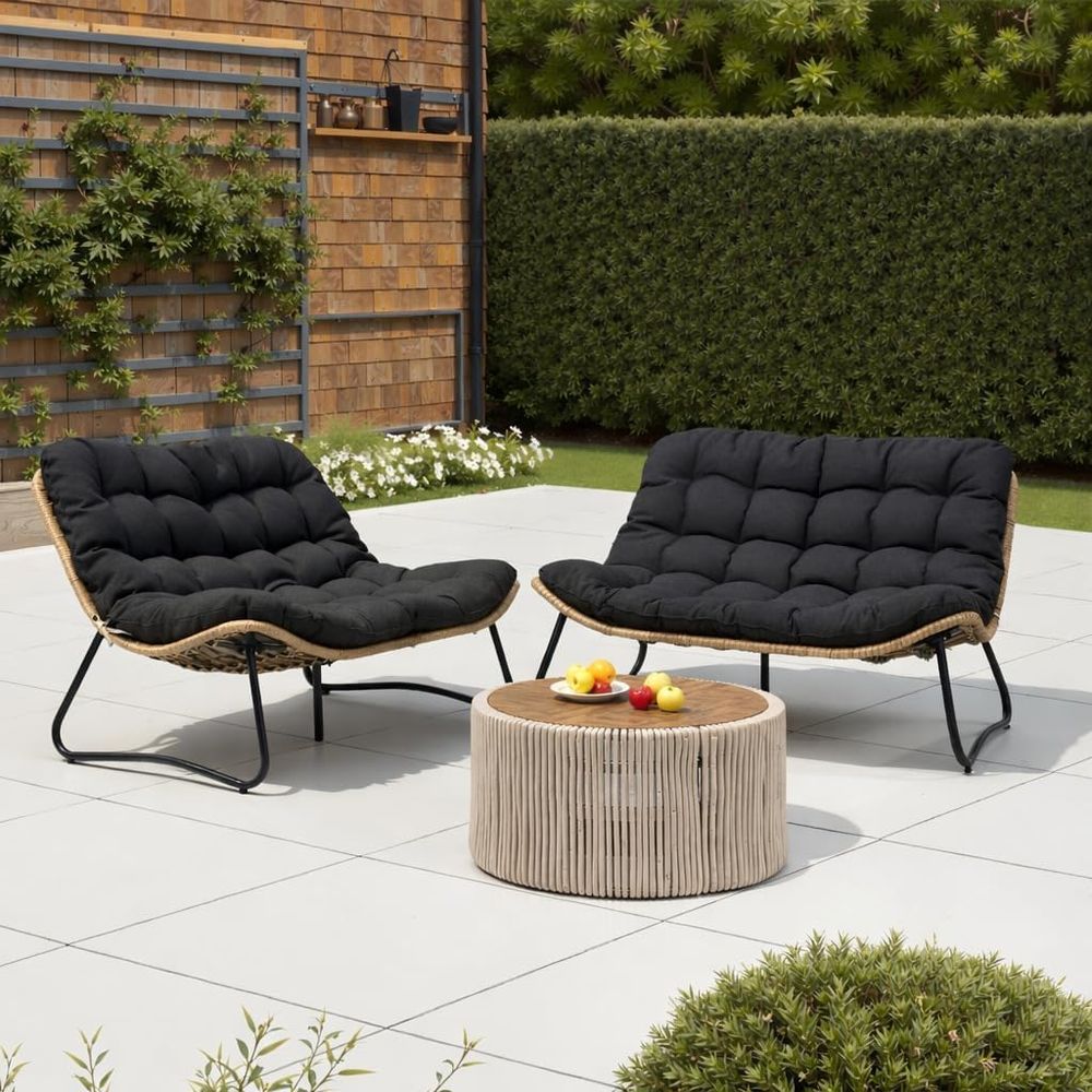 All-Weather Outdoor Loveseat S - Outdoor Furniture Loveseat ulasan dan harga