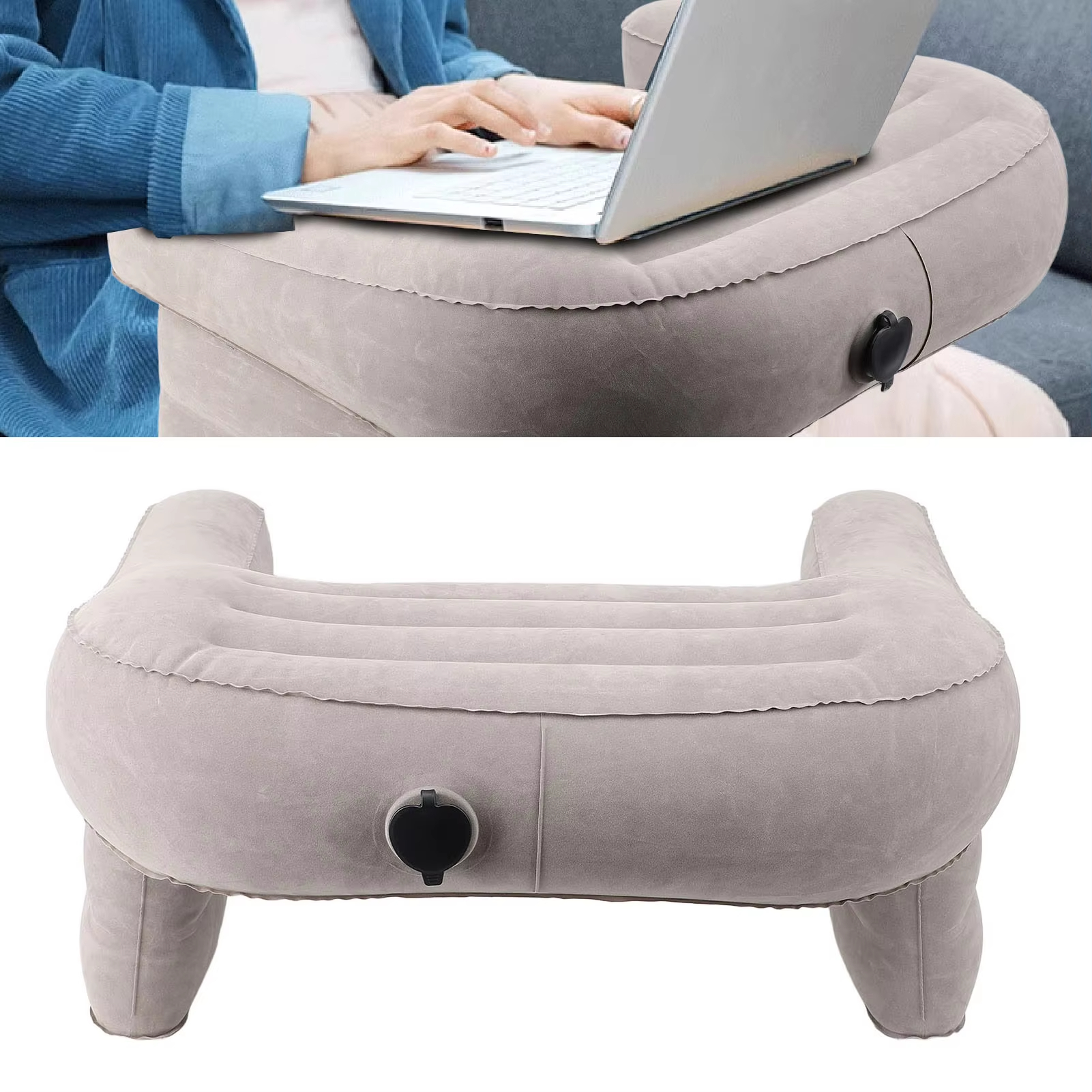 Inflatable Lap Desk Pillow Inf - Outdoor Furniture Sales ulasan dan harga