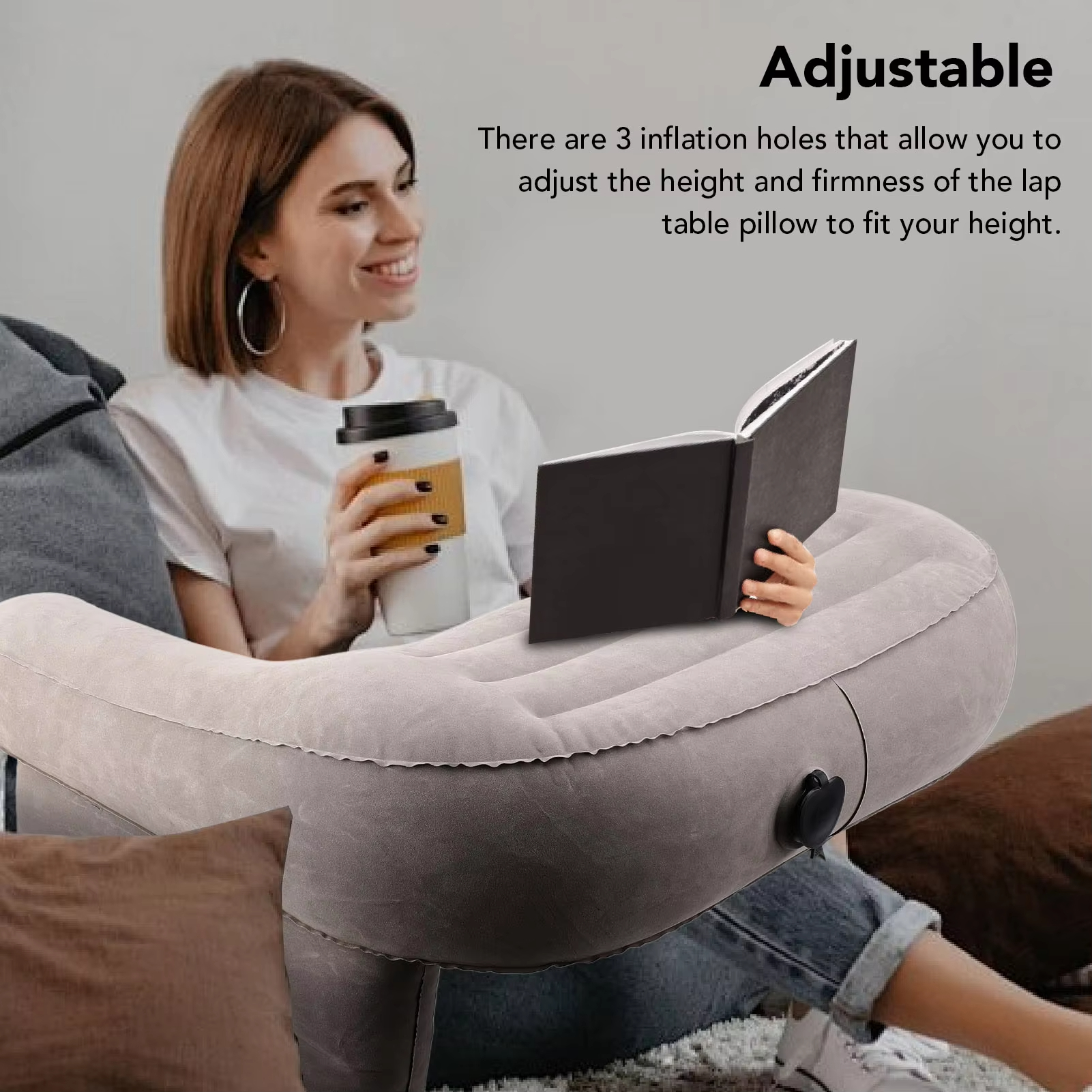 Inflatable Lap Desk Pillow Inf - Outdoor Furniture Sales ulasan dan harga