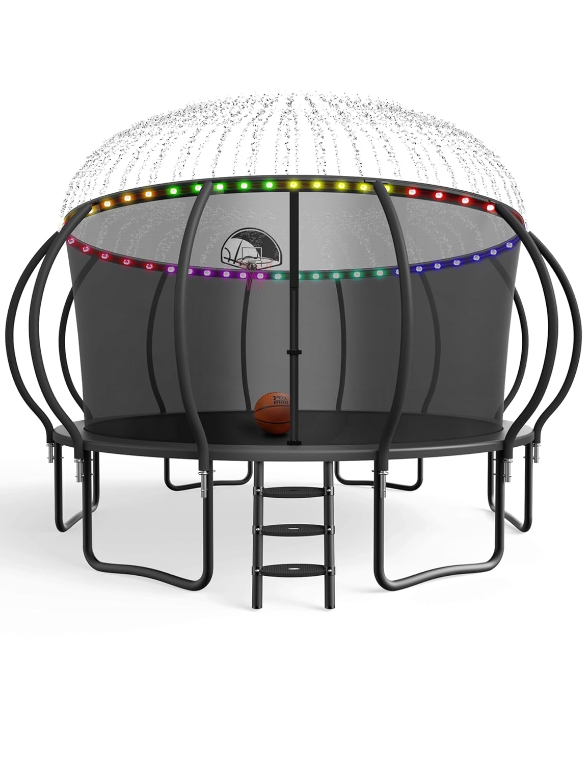 Large Outdoor Trampoline with  - Outdoor Furniture Fabric ulasan dan harga