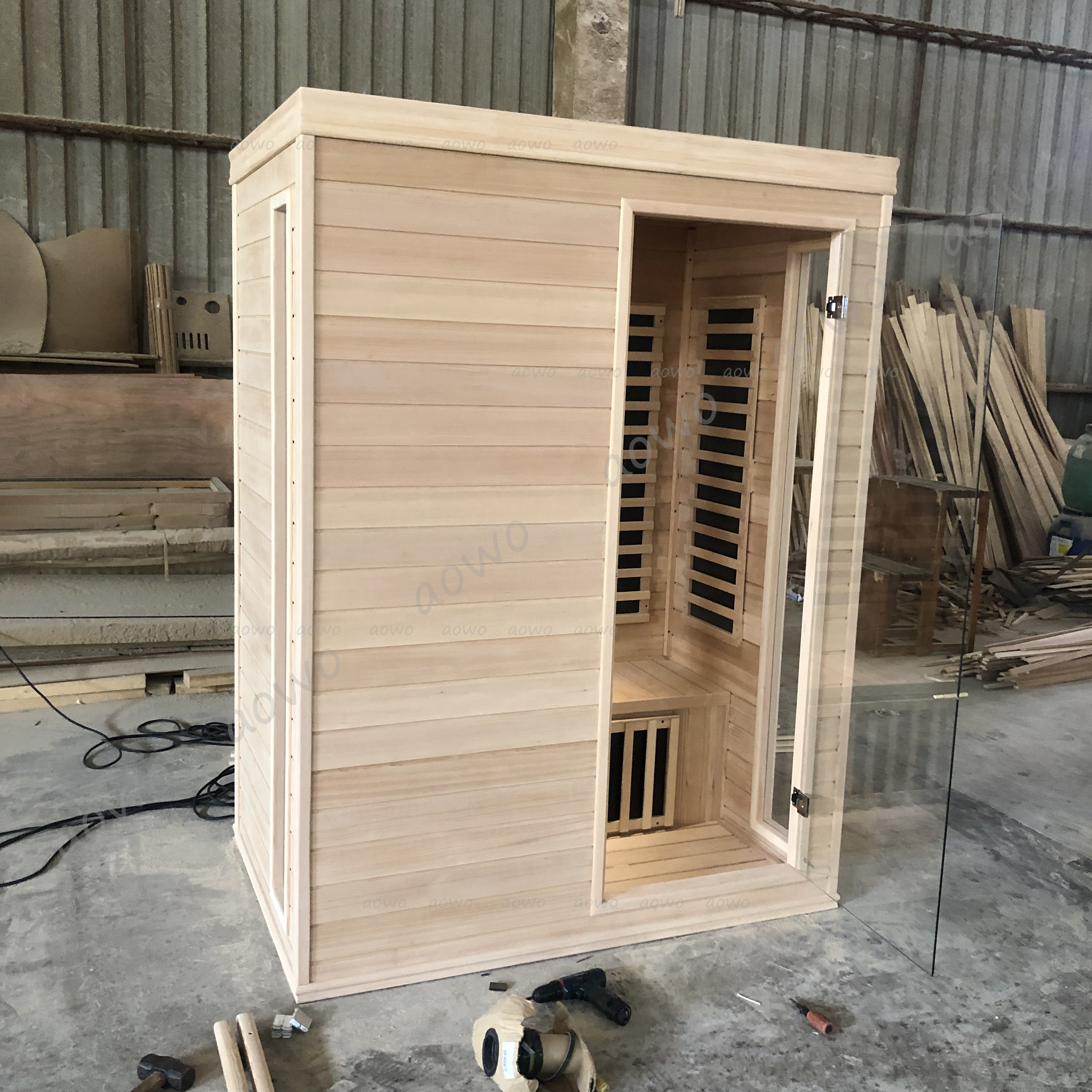 2 3 Person Hemlock Sauna Outdo - Outdoor Furniture Supplier ulasan dan harga