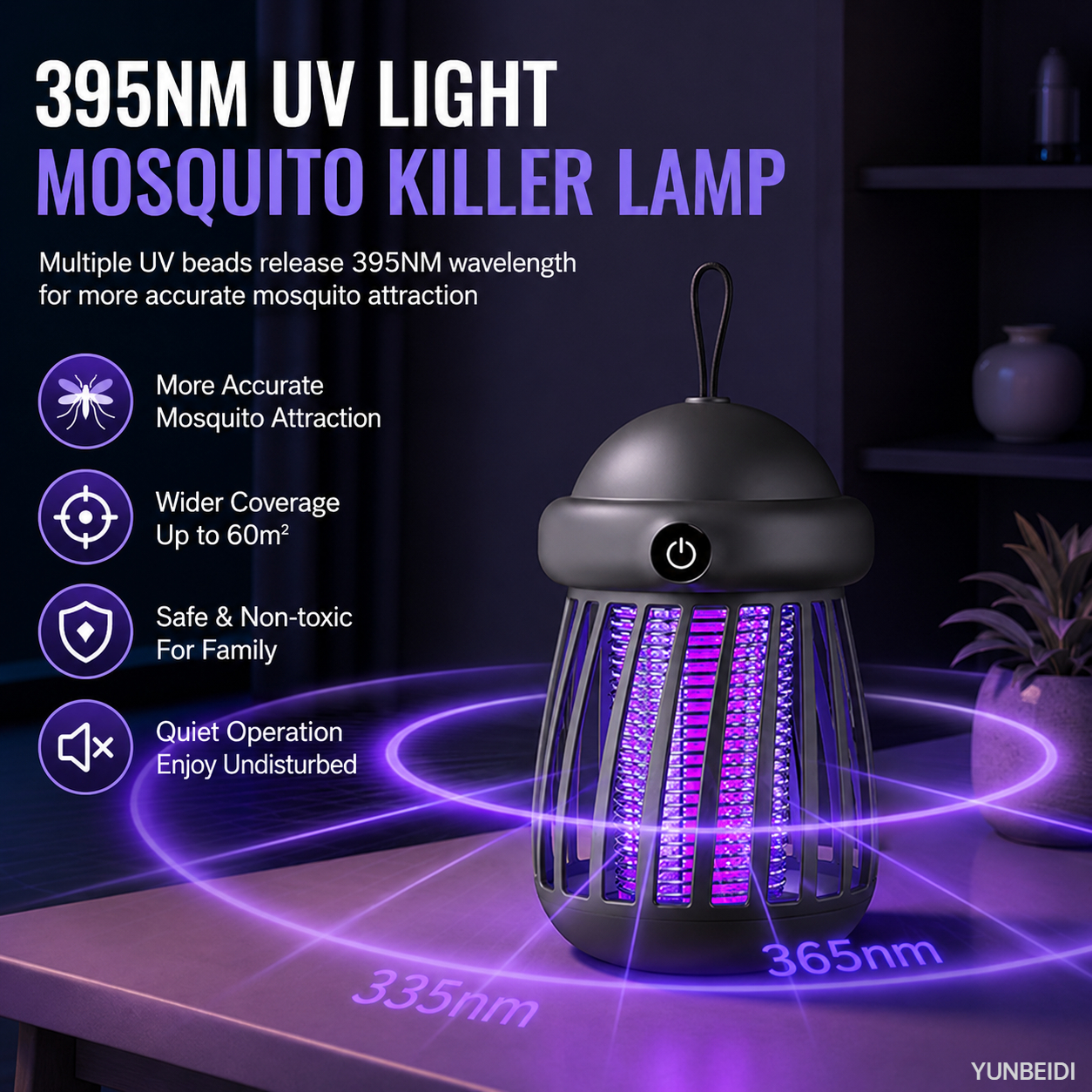 Mosquito Killer 2-in-1 UV Lamp - Outdoor Furniture Hay ulasan dan harga