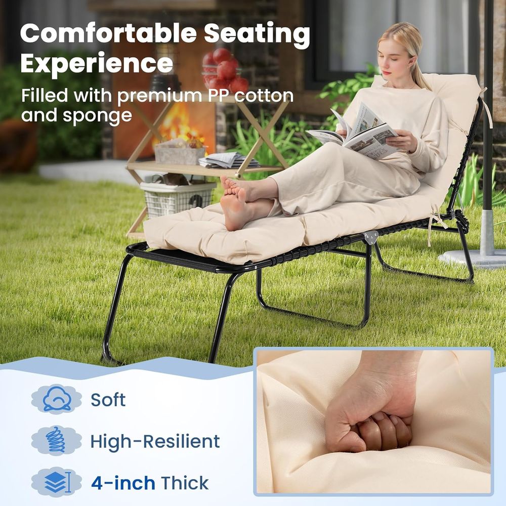Outdoor High Back Recliner Cus - Outdoor Furniture Cushions 22 X 22 ulasan dan harga
