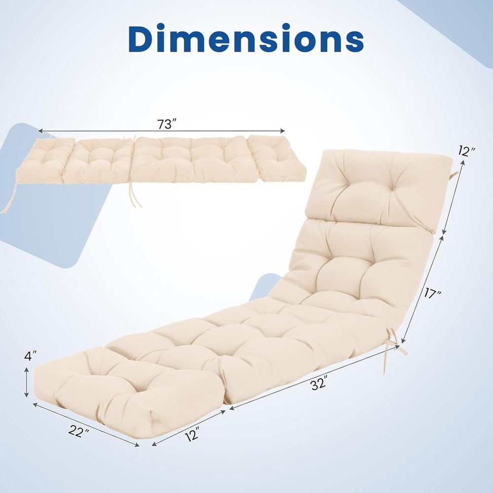 Outdoor High Back Recliner Cus - Outdoor Furniture Cushions 22 X 22 ulasan dan harga