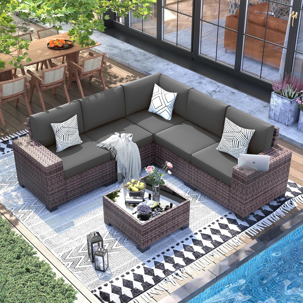 Patio Furniture Set, 8 Inch Ar - Outdoor Furniture Deals ulasan dan harga