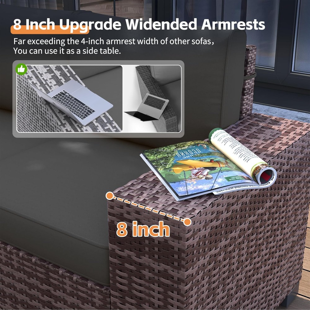 Patio Furniture Set, 8 Inch Ar - Outdoor Furniture Deals ulasan dan harga