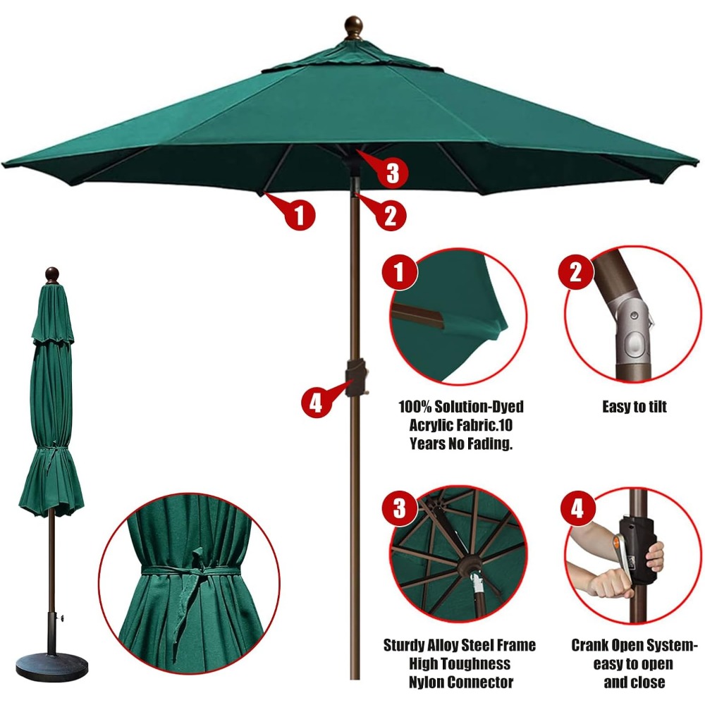 USA 10-Year-Non-Fading 10Ft Ma - Outdoor Furniture Year Round ulasan dan harga