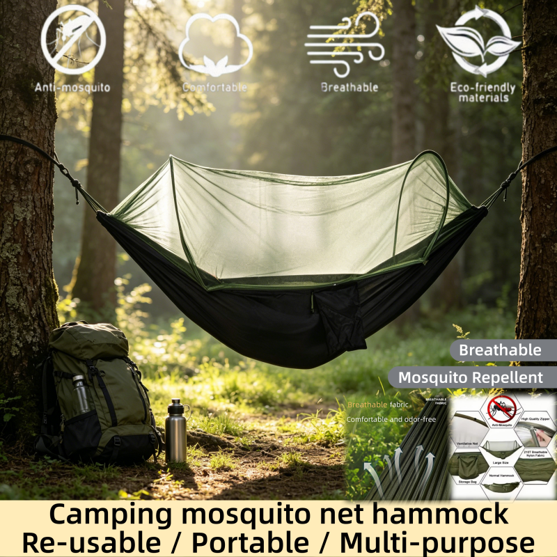 Portable outdoor camping hammo - Outdoor Furniture Hay ulasan dan harga