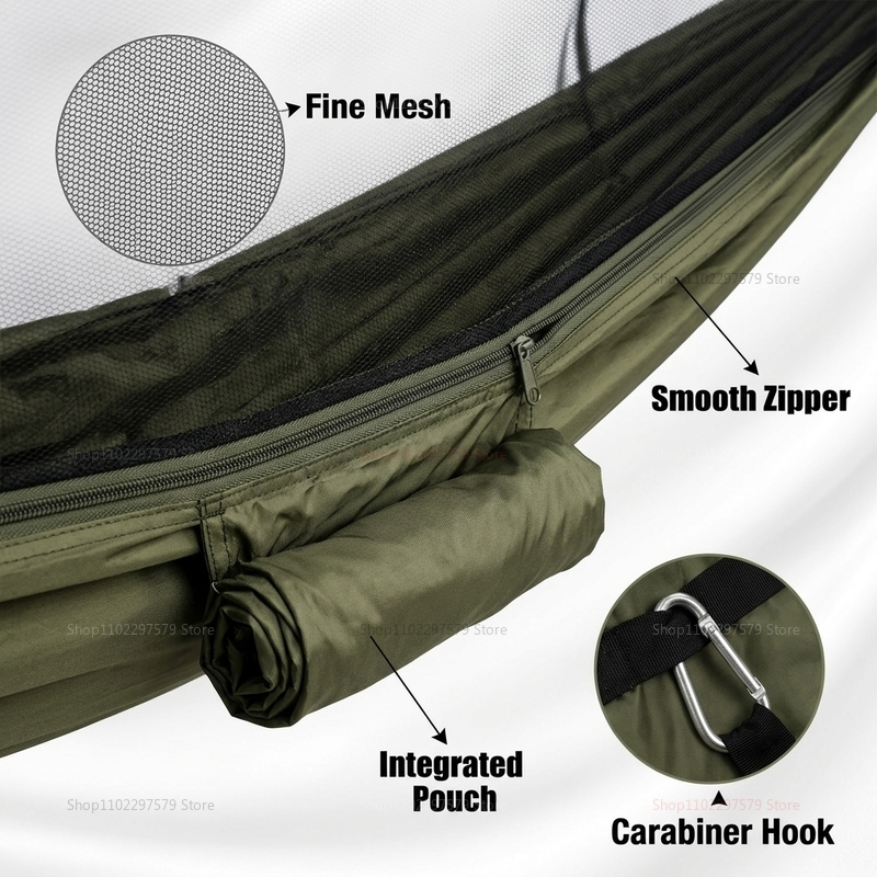 Portable outdoor camping hammo - Outdoor Furniture Hay ulasan dan harga