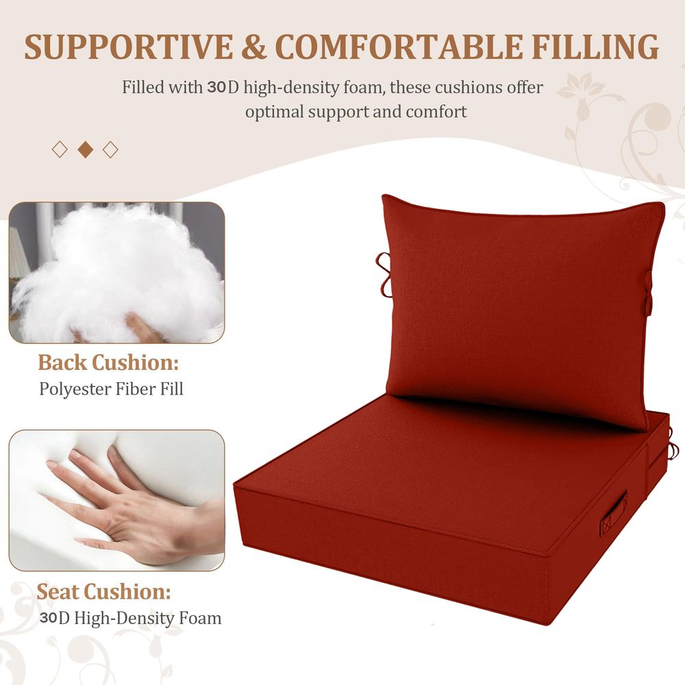 Deep Seat Cushions 22 x 24 x 4 - Outdoor Furniture Cushions 22 X 22 ulasan dan harga