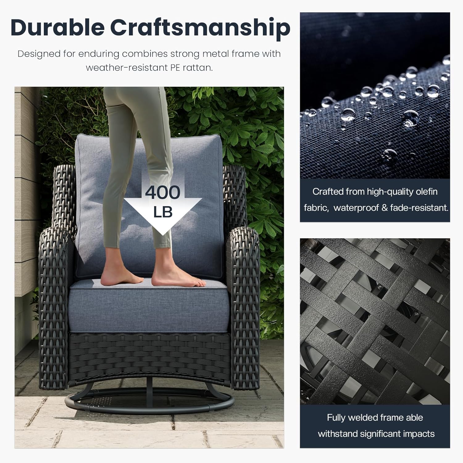 10 Pieces Outdoor Patio Furnit - Outdoor Furniture With Fire Pit Table ulasan dan harga