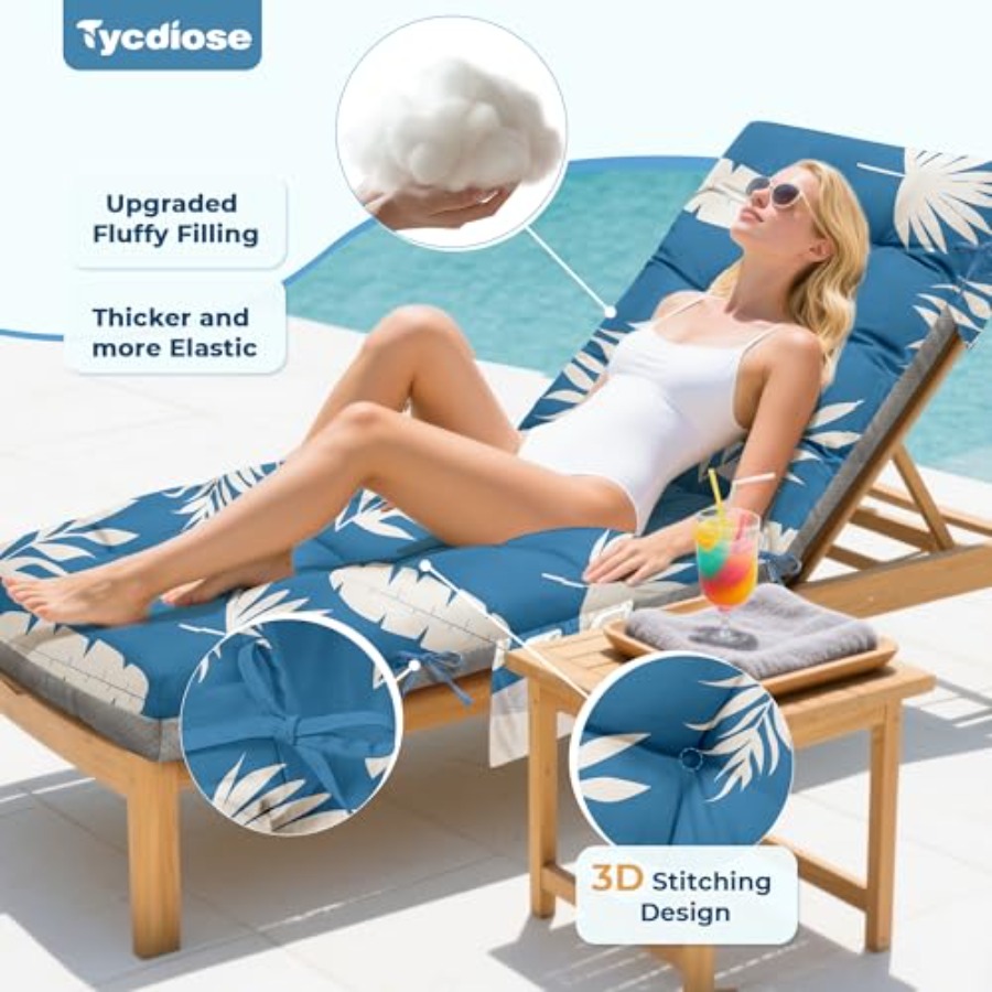 Outdoor Chaise Lounge Chair Cu - Outdoor Furniture Cushions 22 X 22 ulasan dan harga