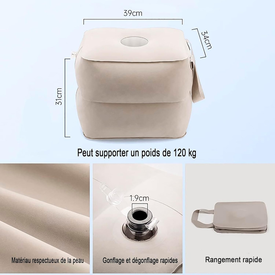 PVC Footrest Pillow Handle Aux - Outdoor Furniture Fabric ulasan dan harga