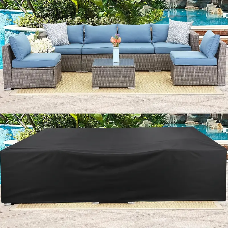 Patio FurnitureCover Rectangul - Outdoor Furniture Fabric ulasan dan harga