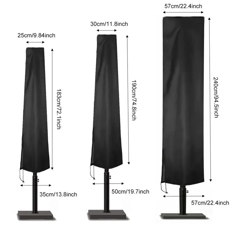 Universal Parasol Cover Waterp - Outdoor Furniture Sunbrella ulasan dan harga