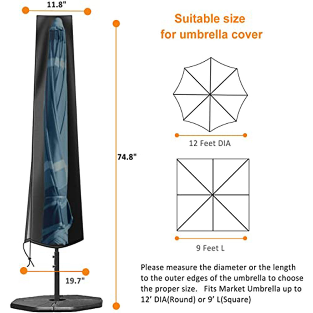 Universal Parasol Cover Waterp - Outdoor Furniture Sunbrella ulasan dan harga