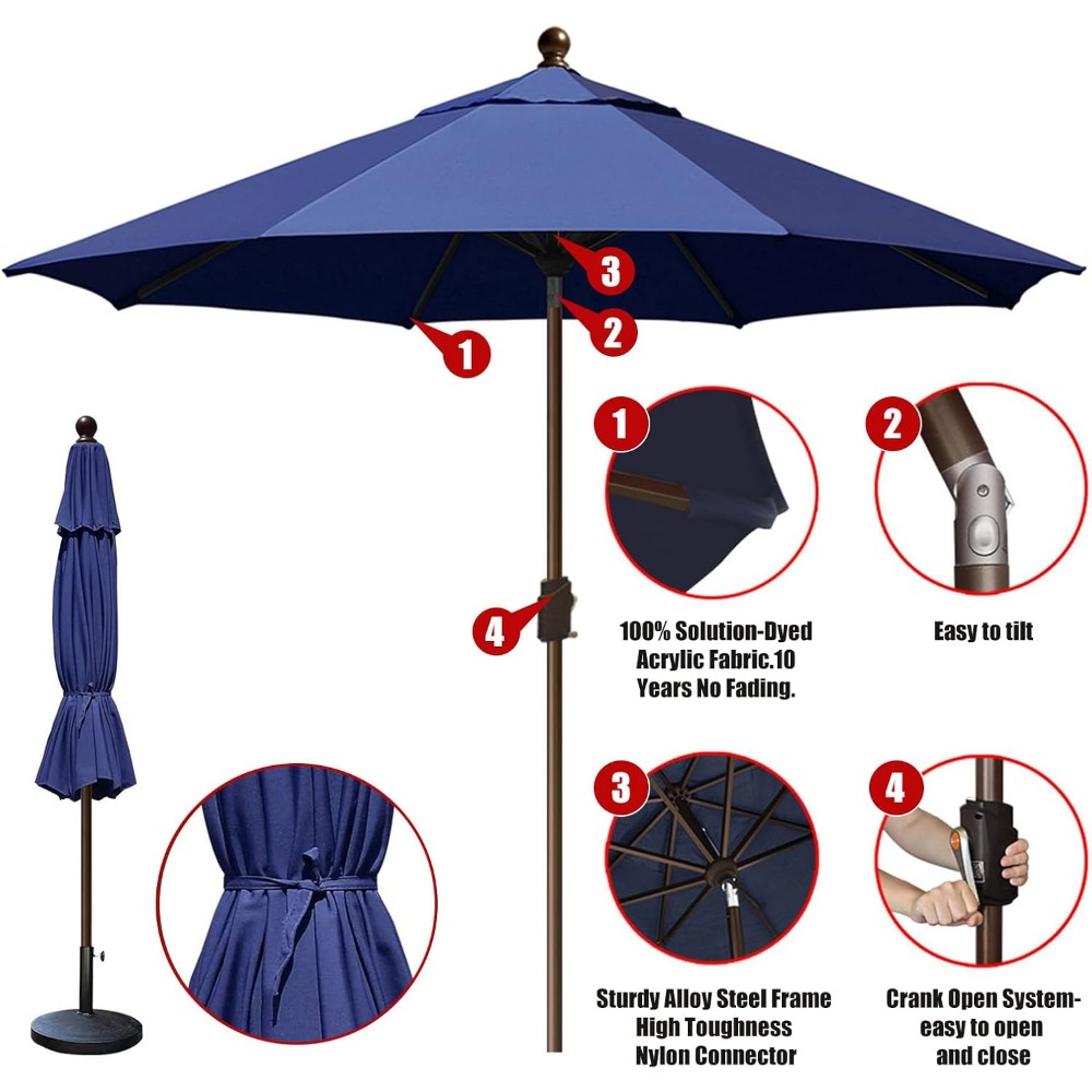 USA 10-Year-Non-Fading 10Ft Ma - Outdoor Furniture Year Round ulasan dan harga