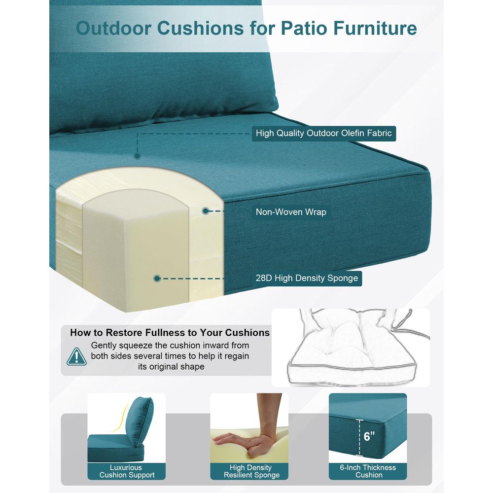 Outdoor Chair Cushions 22 X 24 - Outdoor Furniture Cushions 22 X 22 ulasan dan harga