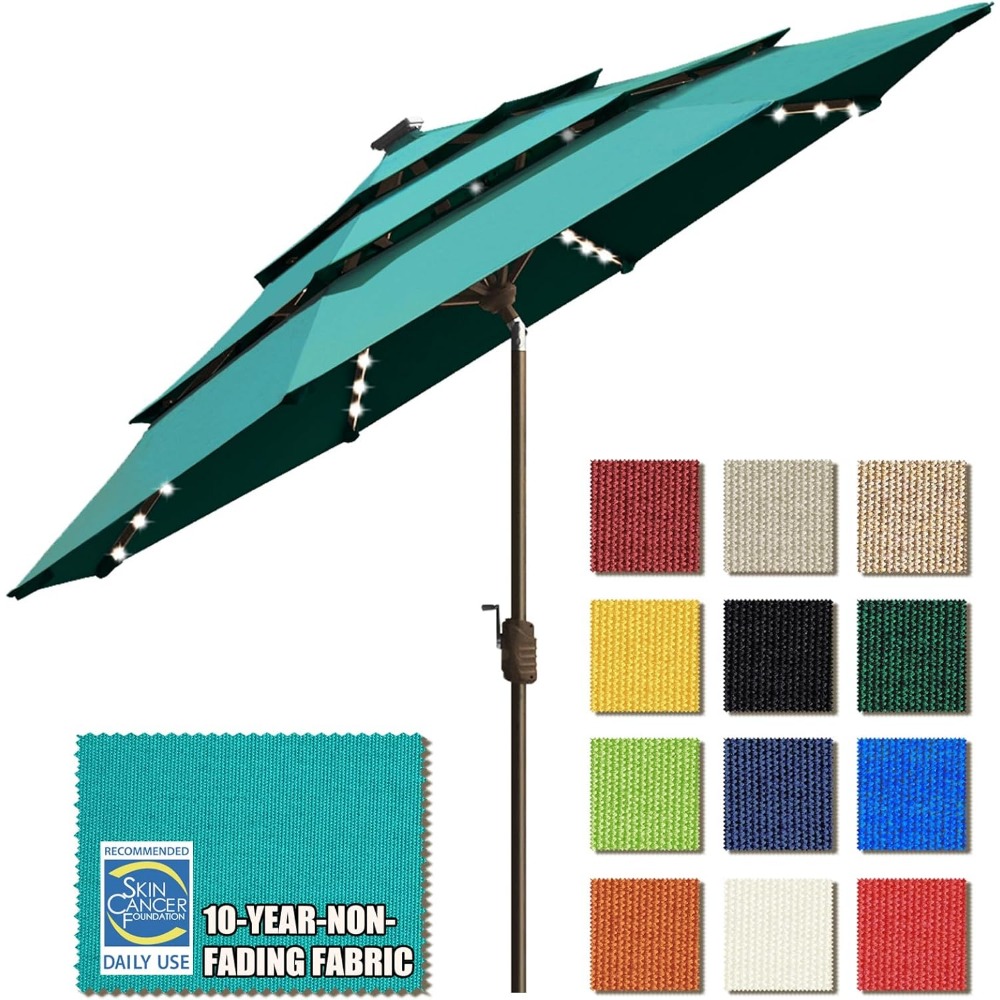 USA 10-Year-Non-Fading Solar 9 - Outdoor Furniture Year Round ulasan dan harga