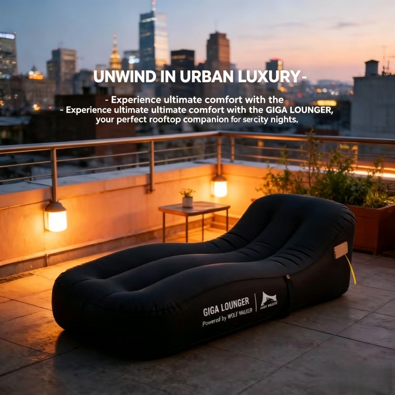 TPU Automatic Inflatable Chair - Outdoor Furniture Sales ulasan dan harga