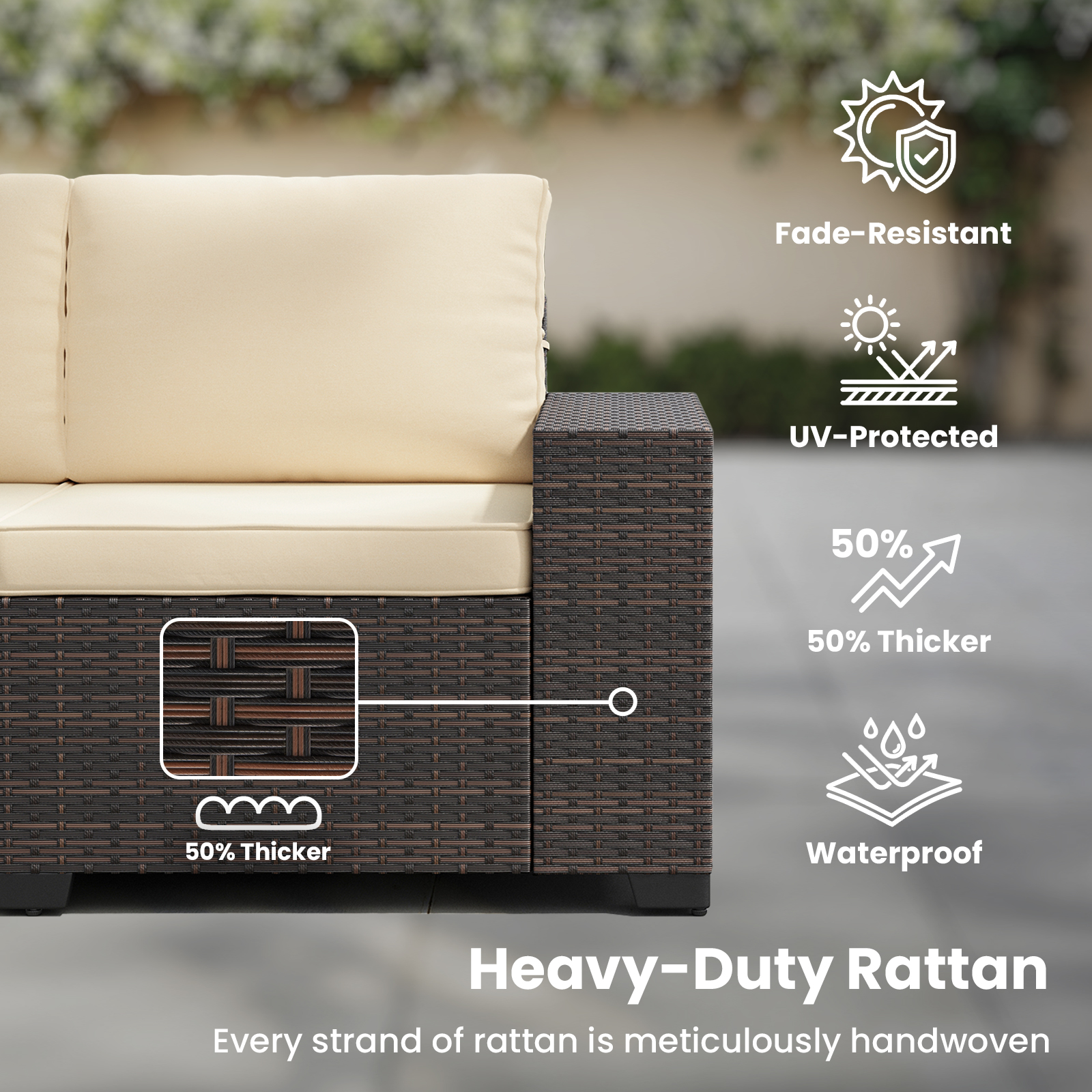 7 Piece Patio Furniture Set wi - Outdoor Furniture With Fire Pit Table ulasan dan harga