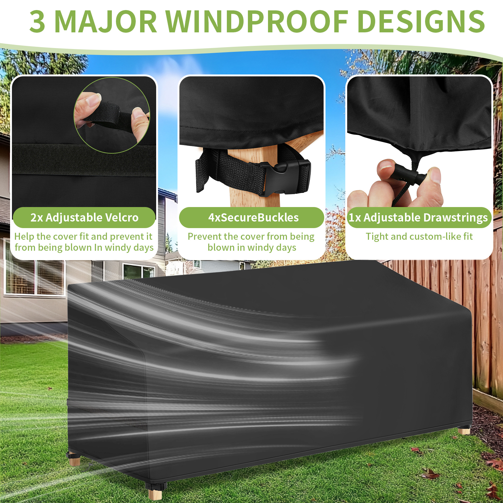 Waterproof Patio Chair Dust Co - Outdoor Furniture Sunbrella ulasan dan harga