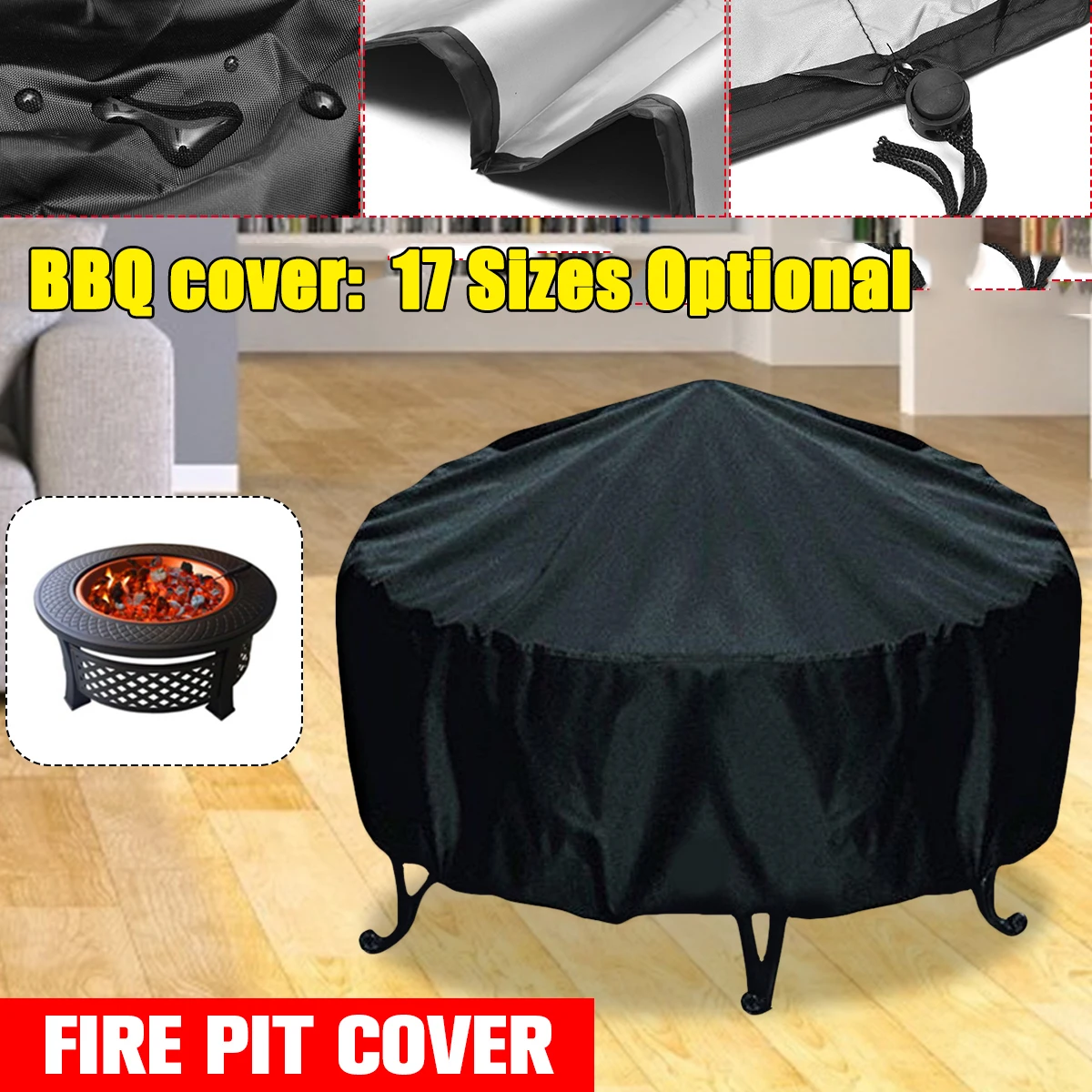 Waterproof Patio Fire Pit Cove - Outdoor Furniture Sunbrella ulasan dan harga