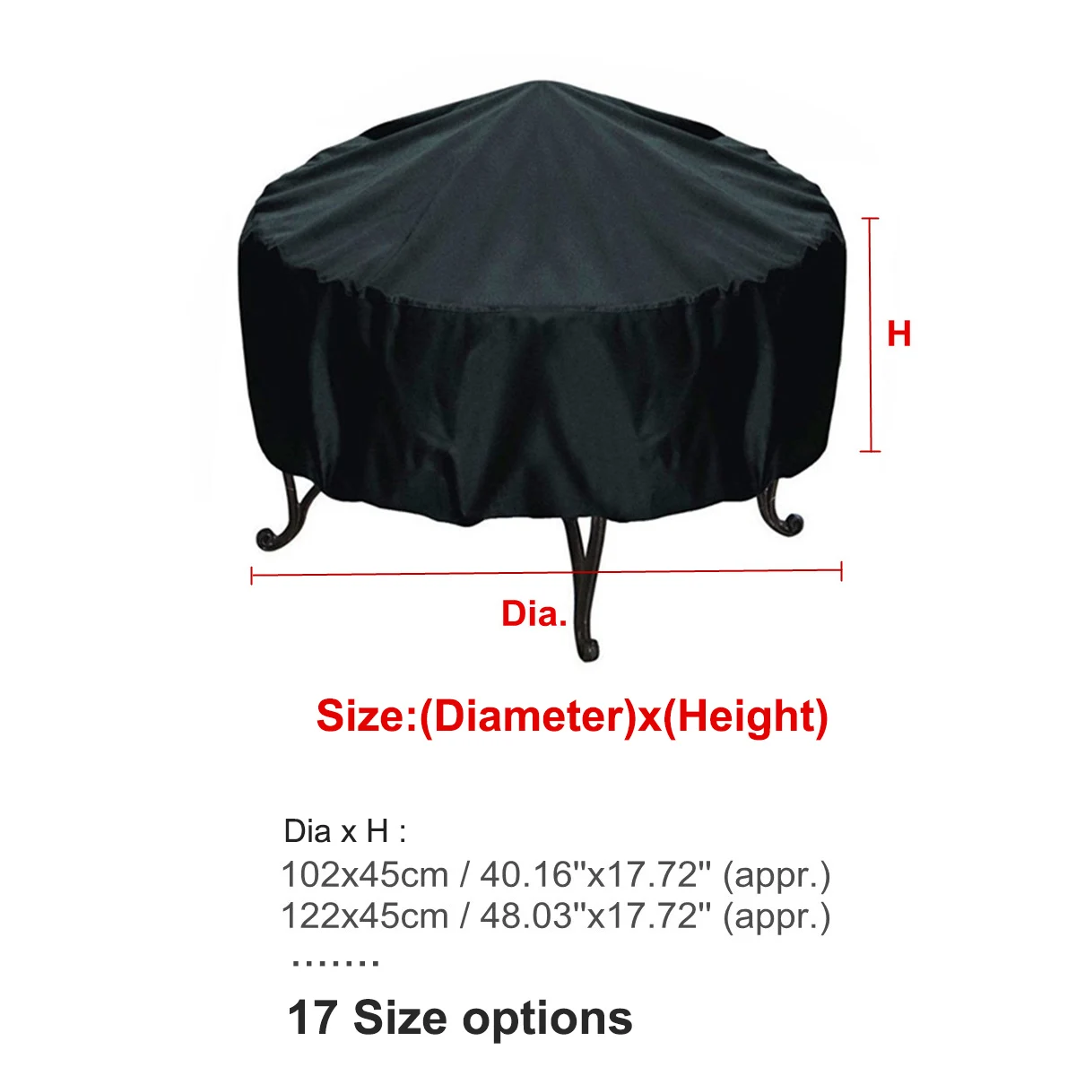 Waterproof Patio Fire Pit Cove - Outdoor Furniture Sunbrella ulasan dan harga